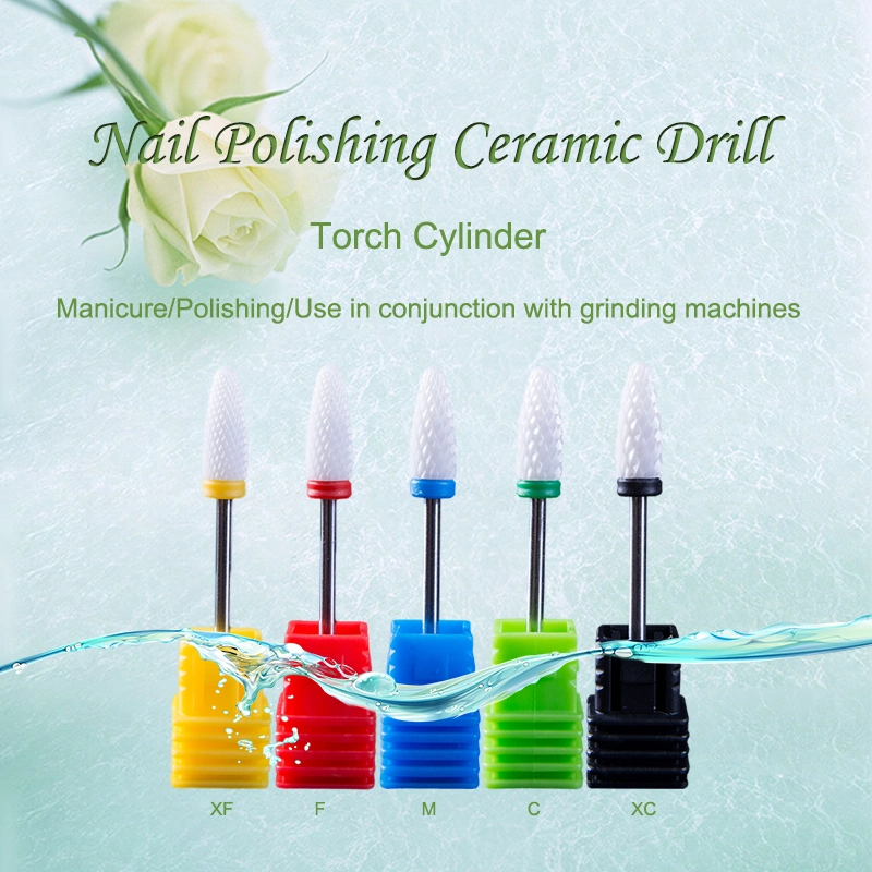 Carbide Ceramic Nail Beauty Drill Bit Kit, Wholesale Manicure Products