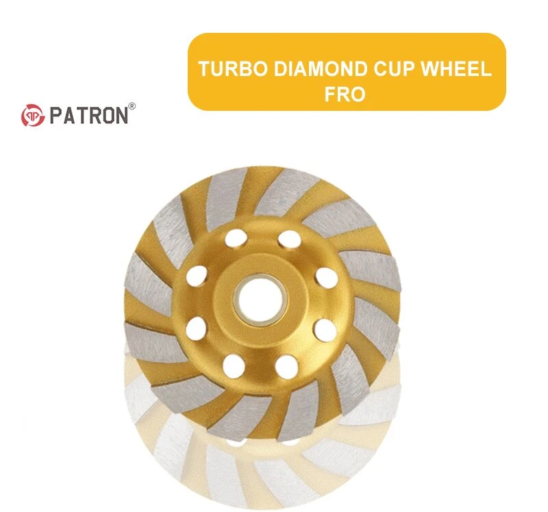 Resin Bonded Cup Turbo Diamond Grinding Wheel F