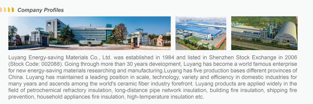 Luyangwool Ceramic Fiber Board / Rcf Board Furnace Klin Fireproof Insulation and Refractory Materials Approved Products Best Sale in Middle East /Kaowool